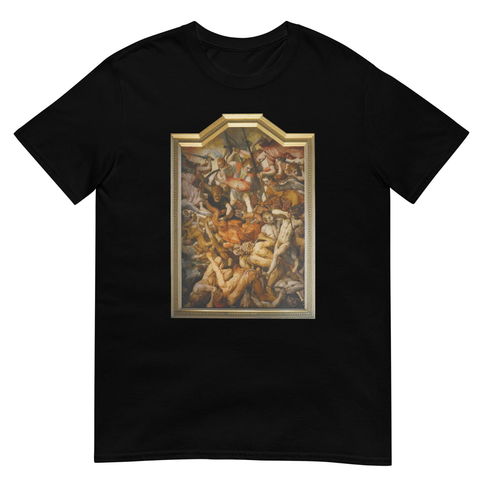 

Fall of Angels, Bible Art, Historical Art, Printed T-Shirt Mens Womens Tees Top Tops Tee L