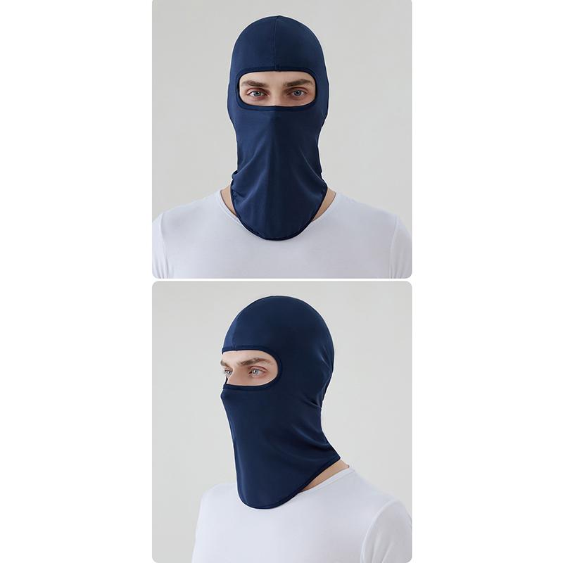 Motorcycle Face Mask Outdoor Cool Sunscreen Balaclava Lycra Moto Biker Wind Cap Mask Windproof Bicycle Cycling Headgear