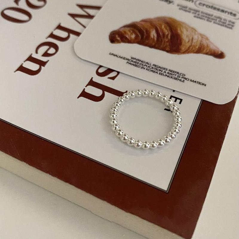 

Модное корейское кольцо из стерлингового серебра 925 пробы с полым плетением для стильных женских аксессуаров J1493