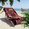 Magic Train 2D Flat Print Beach Towel, Large Soft Quick Dry Towel for Beach Camping Swimming.NSTJ0928255