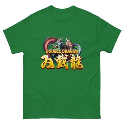 Unisexové tričko s logem Double Dragon, grafické tričko s videohrou, dárek pro retro hráče