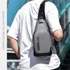 Męska wodoodporna torba crossbody z tkaniny Oxford - styl koreański, modna torba na jedno ramię