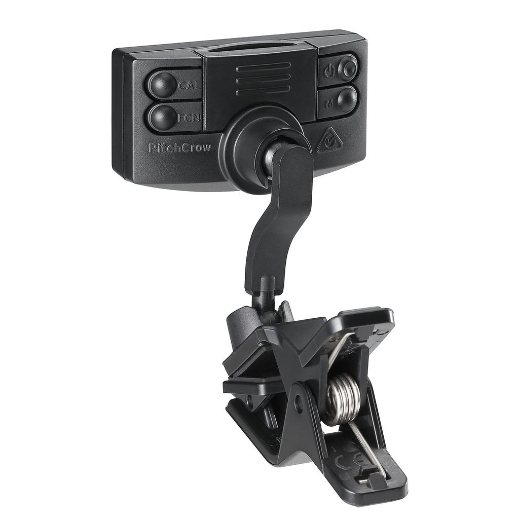 KORG GuitarBass Clip Tuner PitchCrow-G AW-4G BK Black ±0.1 Cent High Precision Color Display 24 Hours Continuous Operation Compact Black AW-4G-BK