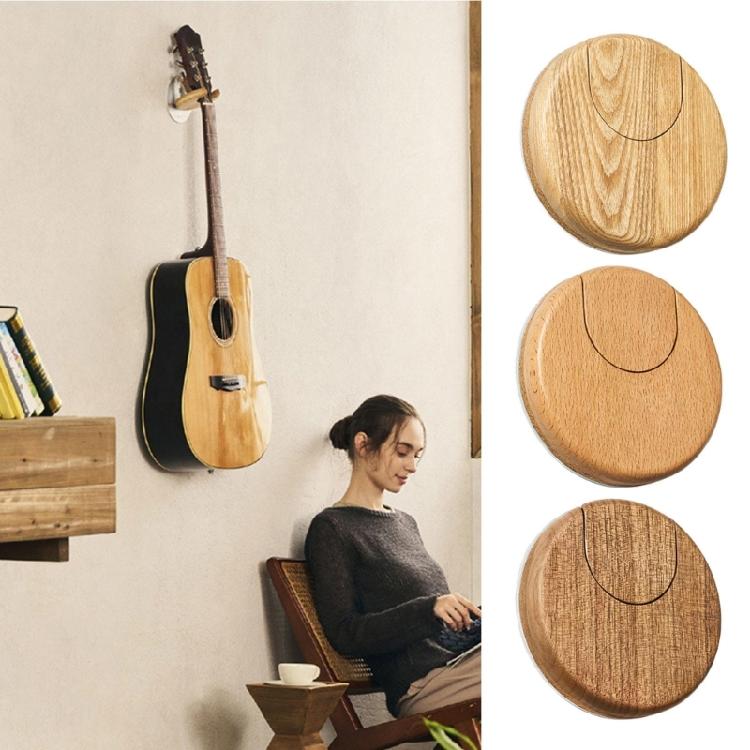 Multipurpose Wooden Wall Hook For Musical Instruments Modern Home Decoration Effortlessly Installation Clutter