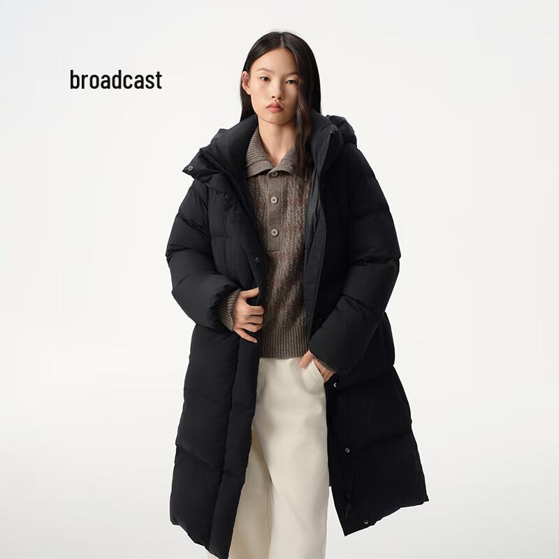 

Broadcast Women s Loose Mid-Length Goose Down Jacket M