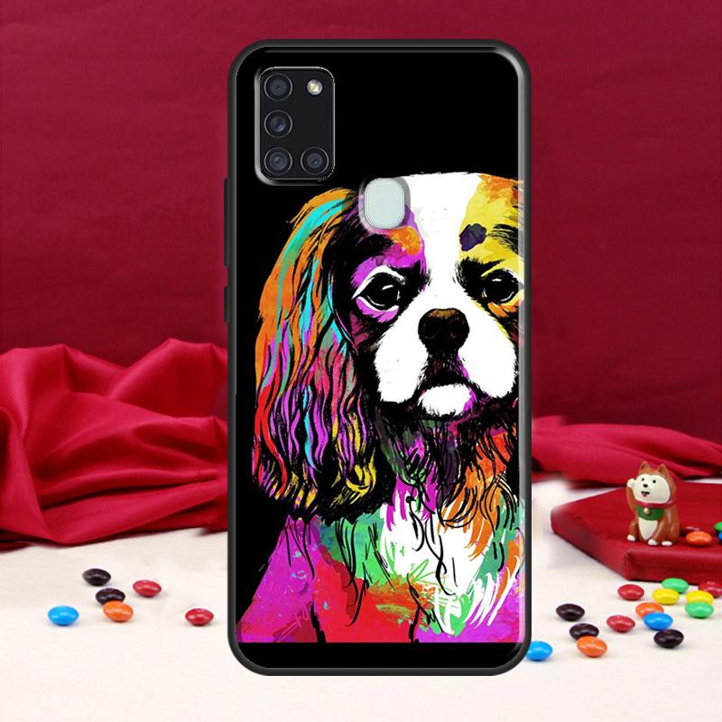 

Кавалер Кинг Чарльз спаниель собака для Samsung Galaxy A34 A54 A14 A52 A32 A22 A12 A13 A53 A11 A51 A71 A50 чехол для телефона Samsung A31