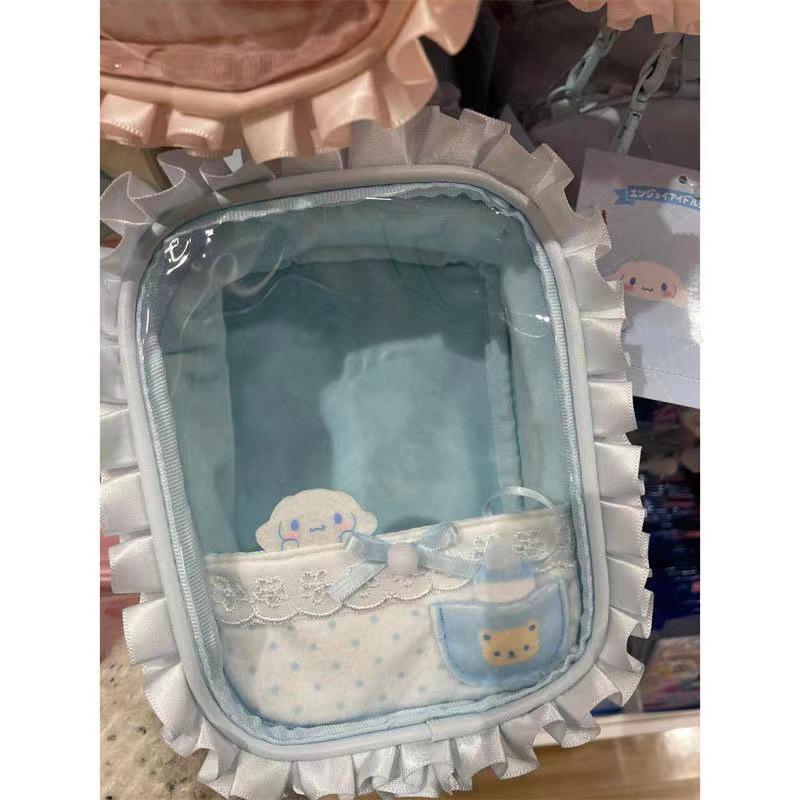 

Универсальная косметичка с милым мультяшным принтом 2024 года — портативная, ручная, с возможностью подвешивания и дополнительным слоем. зелёный