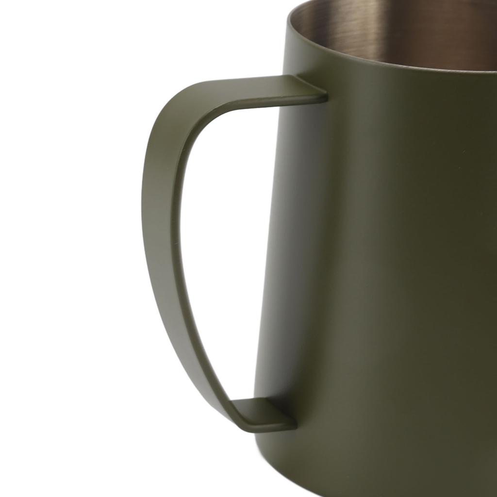 Nádoba na napěnění mléka   Špička s zobáčkem Nerezová ocel 304 Šálek na napěnění mléka pro domácí kavárnu 600 ml