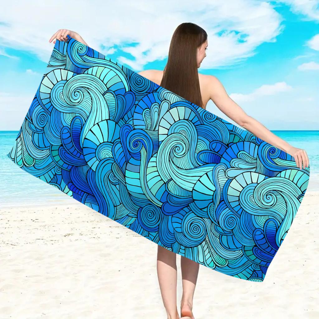 Tropical Toucan Beach Towel Microfiber Quick Dry Oversized Bath Towel Summer Swimming Pool Travel Picnic Blanket Yoga Mat