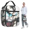 Nana Anime Osaki Eyes Insulated Lunch Bag for Kids School Cooler Thermal Food Box Tote Portable Lunch Boxes Container
