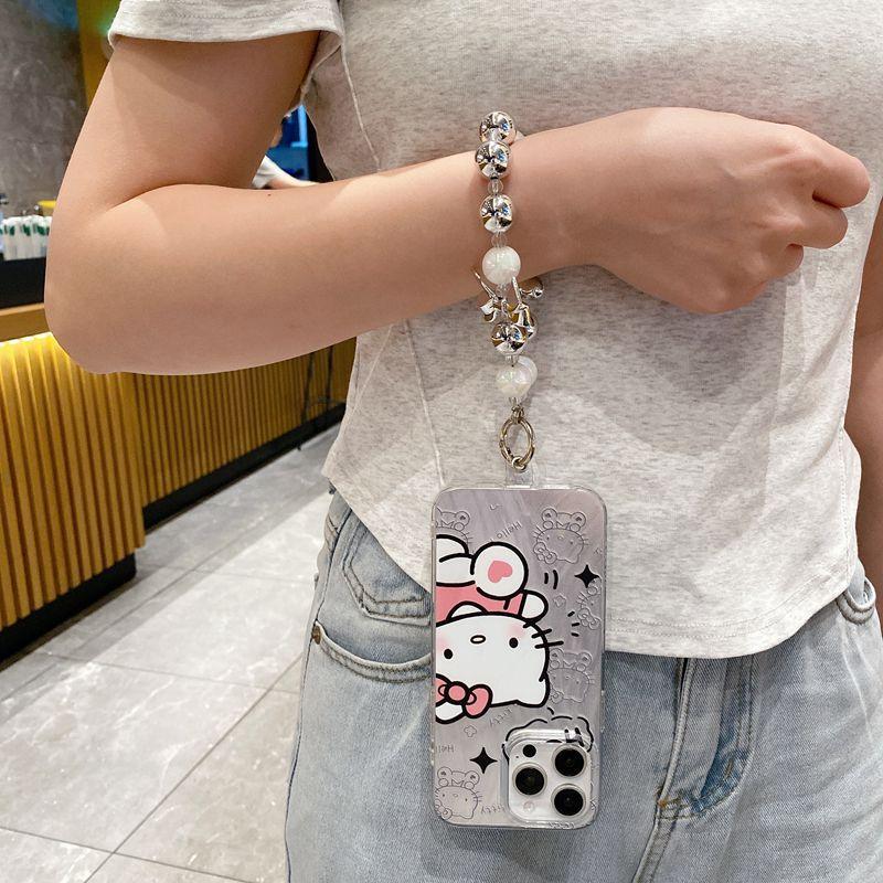 Japanese and Korean Cute Puppies Are Suitable for Apple 16 Feather Yarn Mobile Phone Case iPhone17 Acrylic New Painted Cartoon