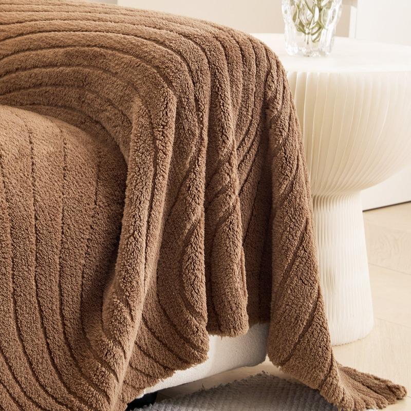 Shu cotton lint solid color whole bedding sofa towel universal in all seasons, non-slip and anti-cat scratch sofa cover, seat cushion