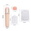 Nail Arts Silicone Applicator Sticks Reusable Chrome Glitter Applying Manicure Tool  Easy-Daub Pigment Silicone Nail Brush
