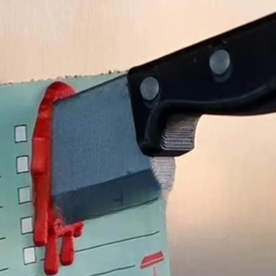 Cutter Axes Shuriken Refrigerator Magnet 3D Resin Throwing Star Hatchet
