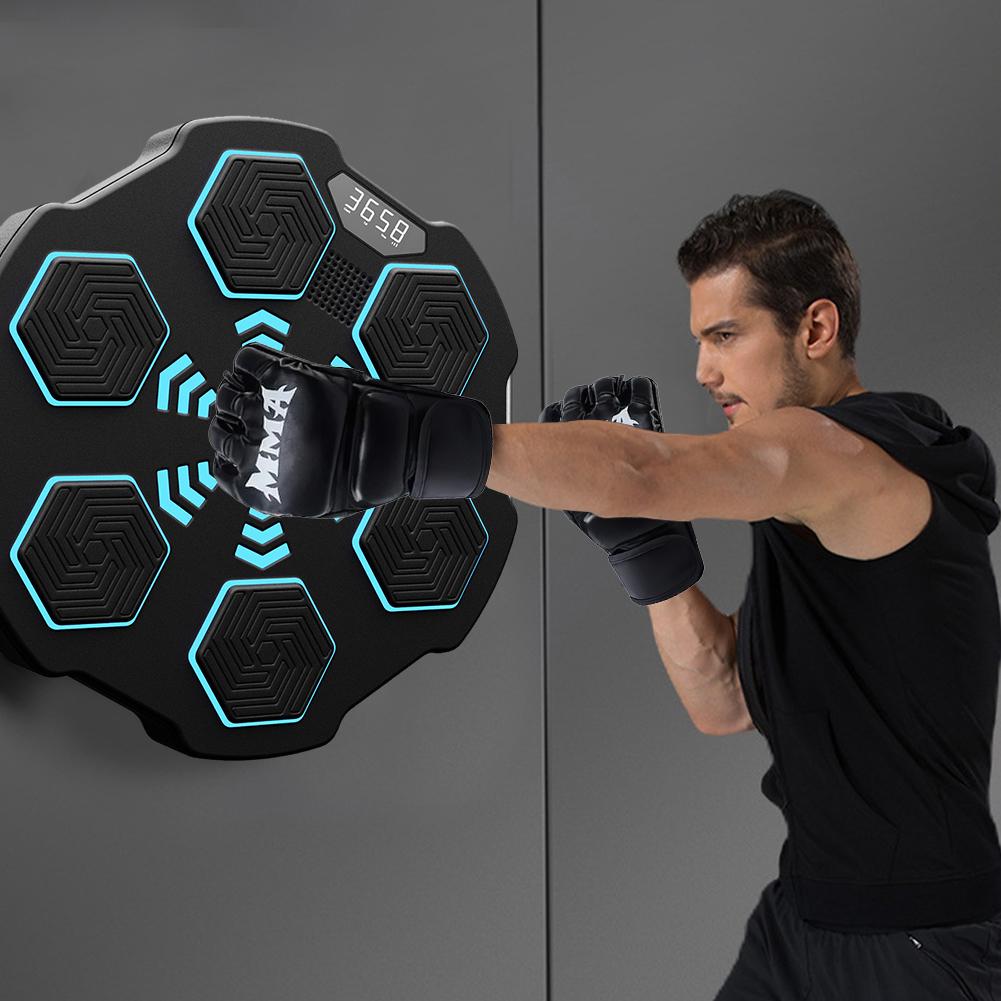 Smart Bluetooth Music Boxing Machine De compression Fighting Fitness Home Boxing Wall Target Boxing Trainer Boxing Accessories
