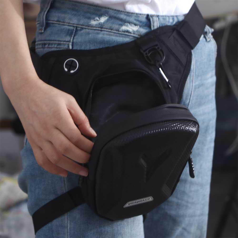 Purse Fanny Pack Bag Waterproof Motorbike Fanny Pack Waist Bag Motorcycle Bag Drop Waist Leg Bag