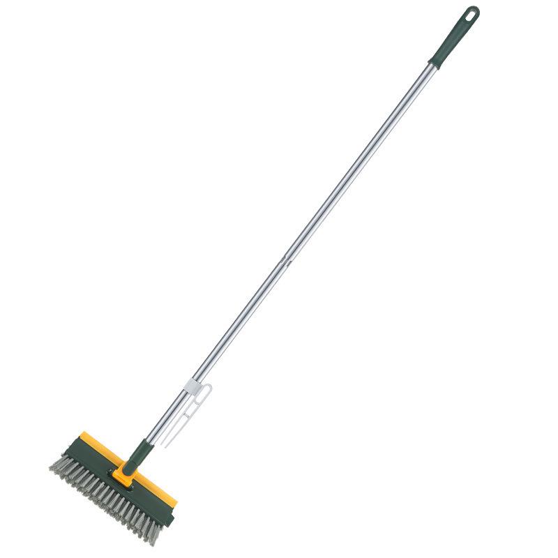 Spazzola 5-in-1 con Manico Lungo per Fessure e Pavimenti per la Pulizia di Bagni e Piastrelle