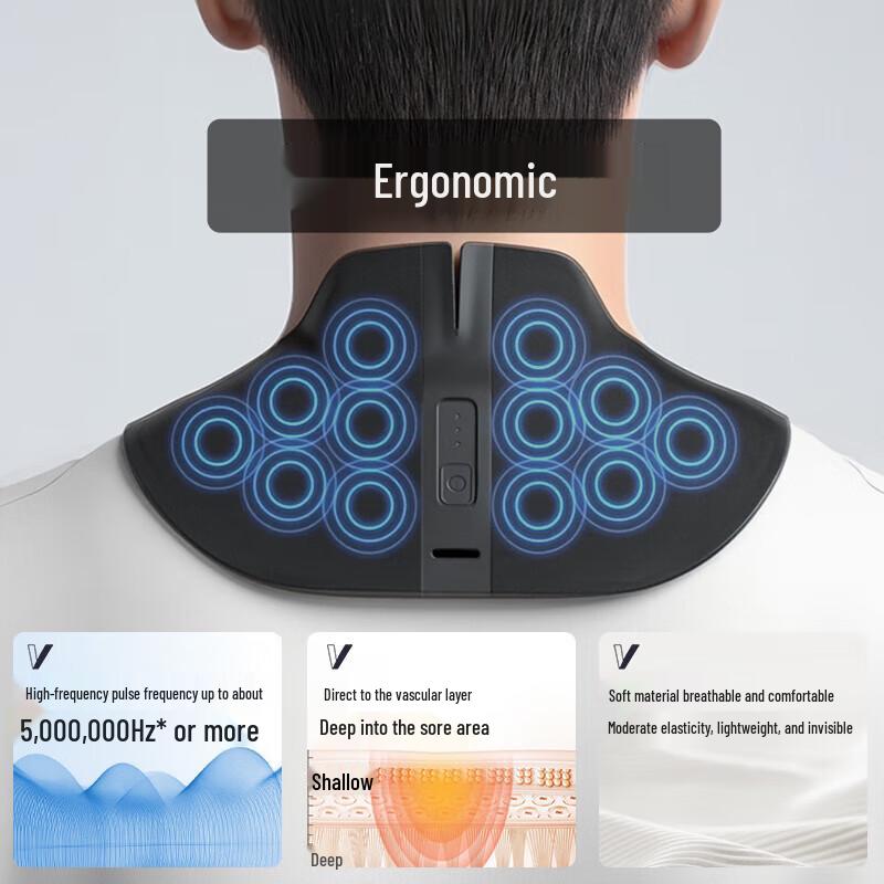 Panasonic Small V-Neck High-Frequency Pulse Massager