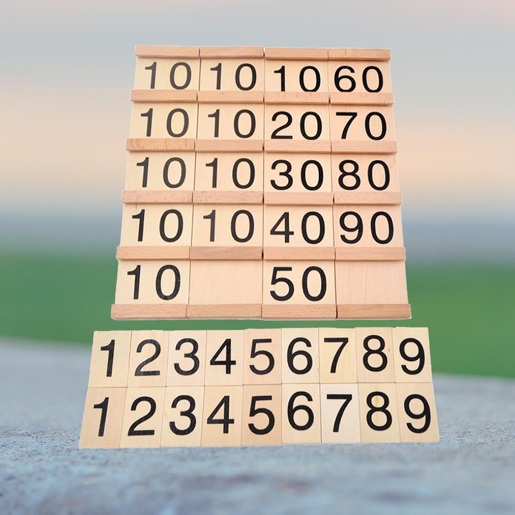 Kolorowe koraliki Bar Toy Zabawki matematyczne dla dzieci Matematyka Pomoce dydaktyczne Drewniane edukacyjne dla dzieci