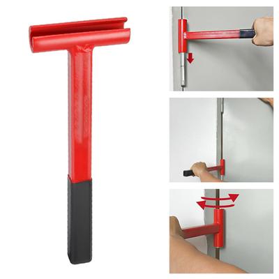 Hinge Adjustment Tool Long Handle Hinge Bender Wrench High-Strength Portable Heavy-Duty Painted Steel