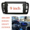 9 Inch 2 Din Car Stereo Radio Fascia Dash Player Frame Panel For Left Steering Wheel Subaru Outback Legacy 2004-2009