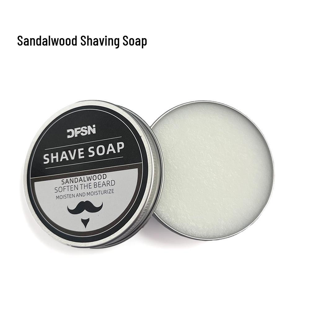 Men's Traditional Shaving Brush: Soft Bristle Nylon & Badger Hair for Beard.