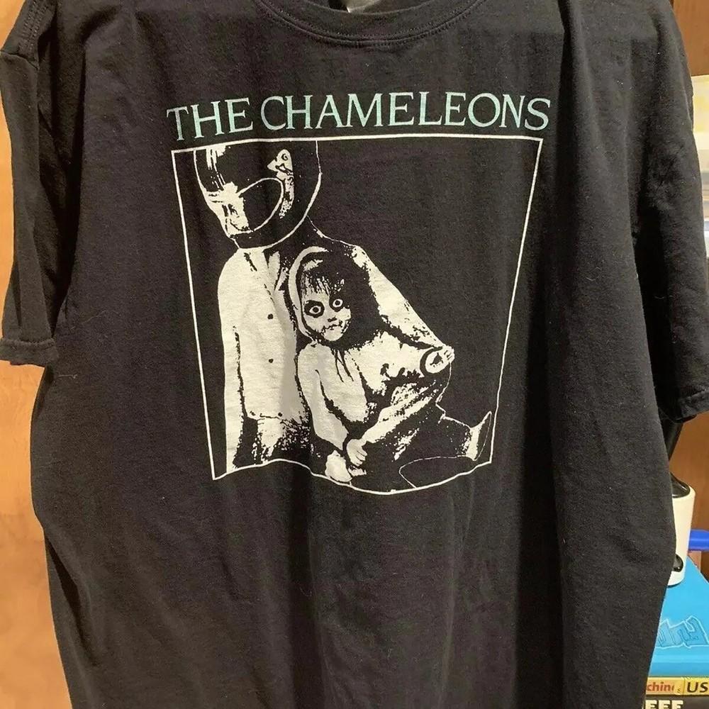 The Chameleons Gift For Fans Black TShirt Cotton All Size S138 Unisex T-Shirt M