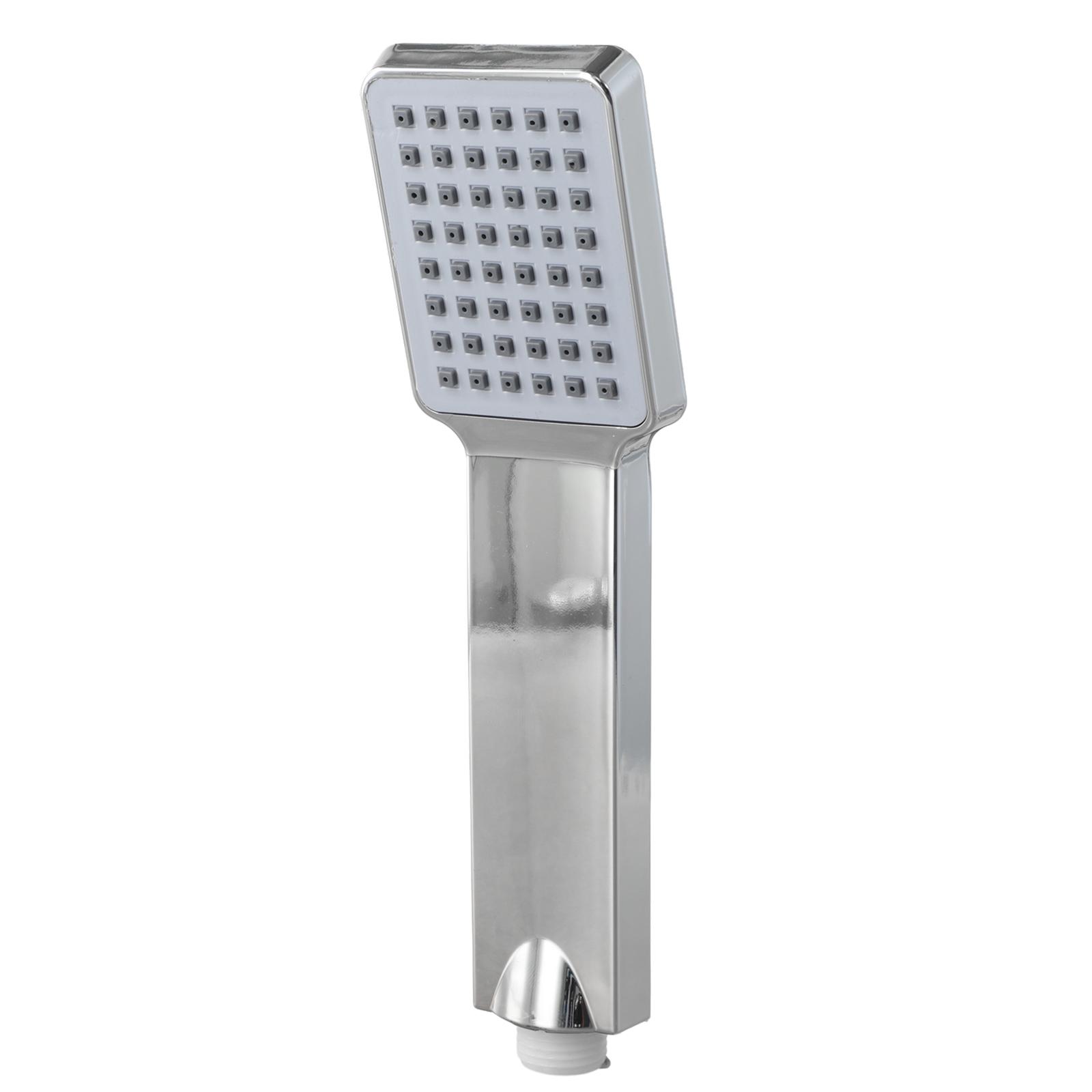

Bathroom Hand Held Shower Sprayer High Pressure Shower Head Rainfall Universal Rain Spray Nozzle Bathroom Accessories светло-серый