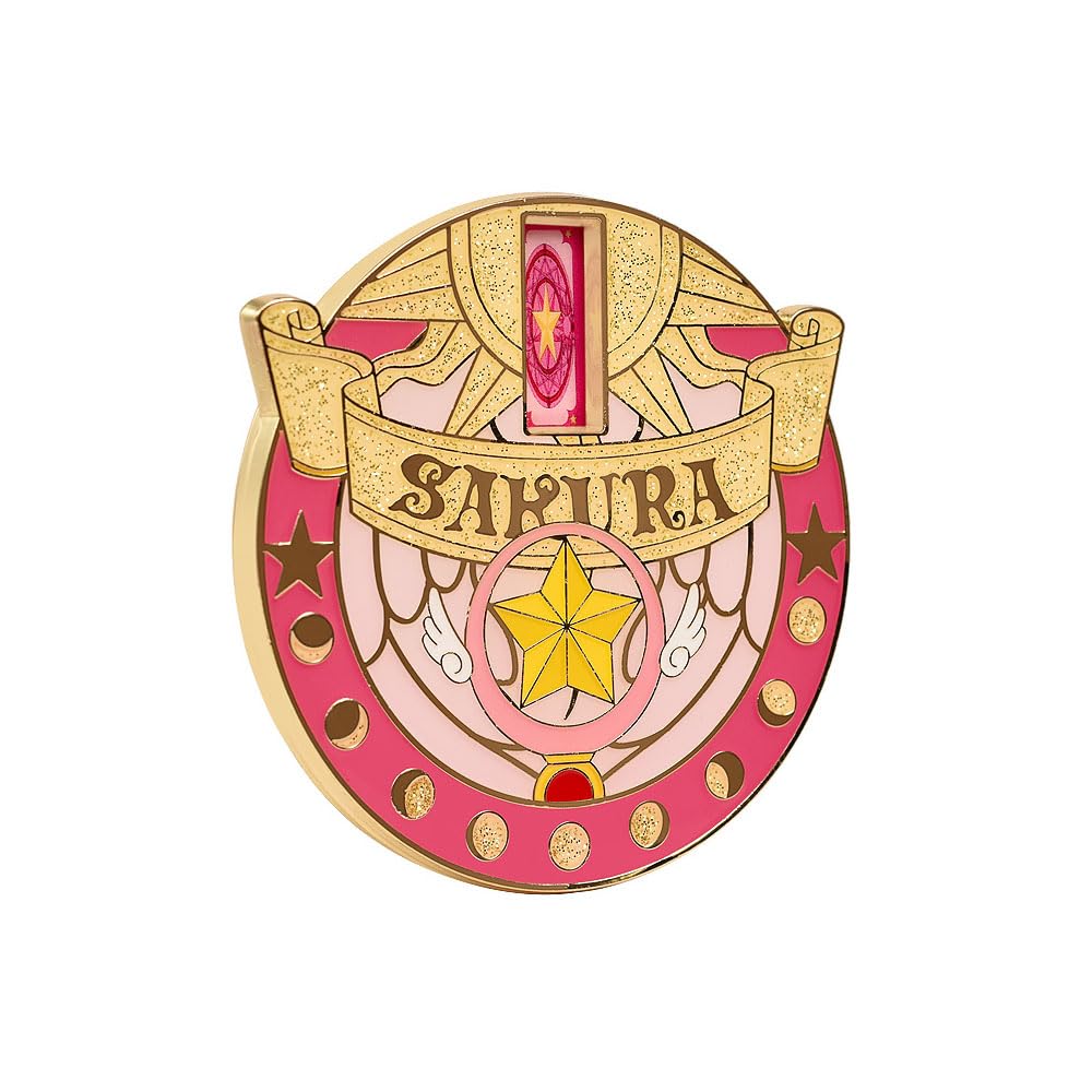 Cardcaptor Sakura 25th Anniversary Metal Badge Star Key