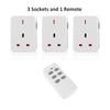 30m/100ft Long Range Remote Control Plug Socket 13A/3000W Heavy Duty Wireless Light Switch