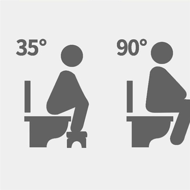 Good-Squatting Toilet Poop Stool, Adult Portable Plastic Poop Stool, Adult Toilet Poop Stool, Children's Poop Stool Durable , 2