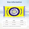 Leeds United Football Club (1) Theme Beach Towel Sand Resistant Soft And Comfortable Suitable For The Pool Camping Yoga And Diving A Travel Essential