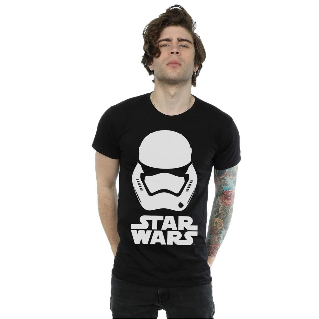 STAR WARS Mens Force Awakens Stormtrooper Helmet T-Shirt