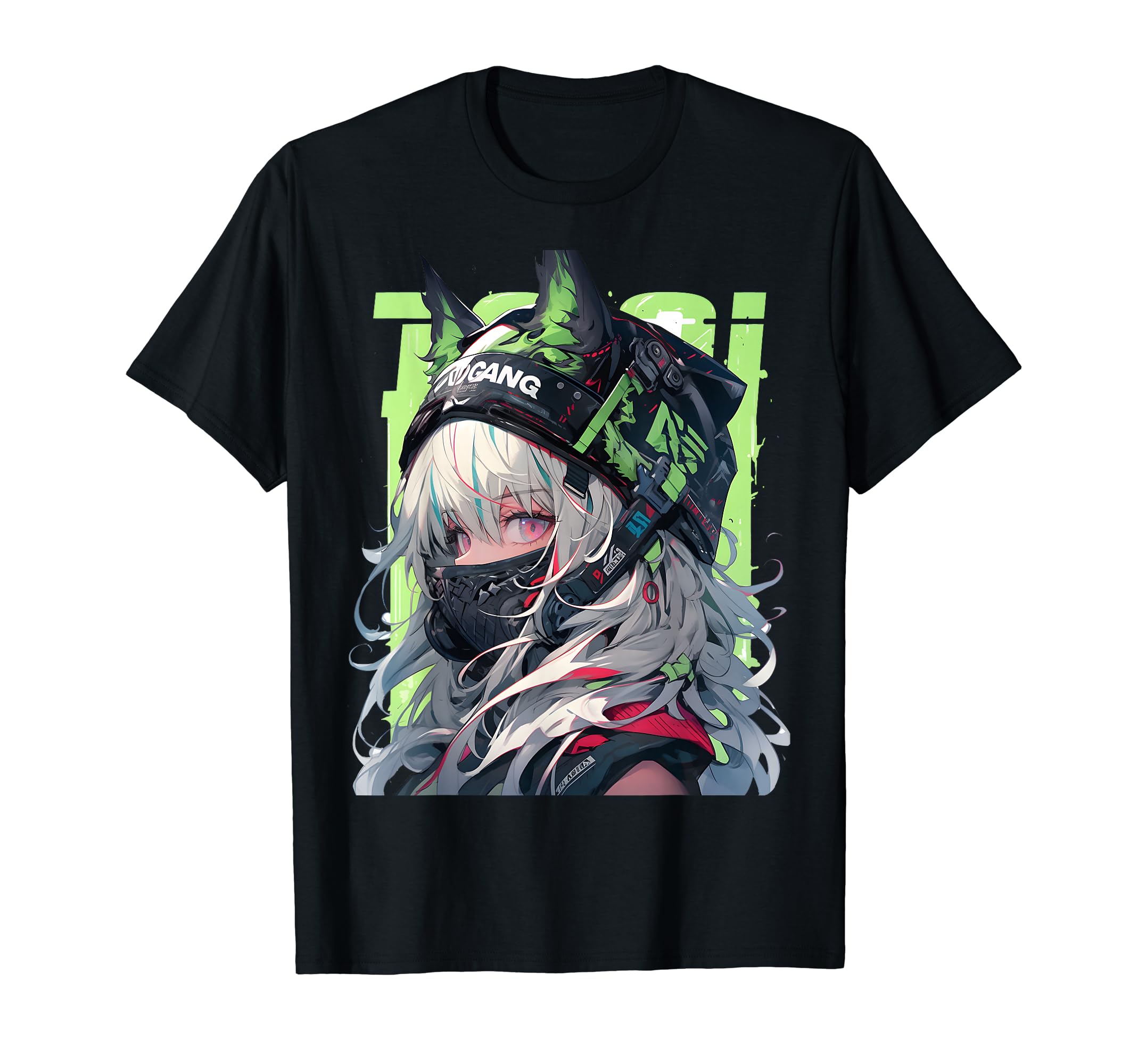 

Manga Anime Aesthetic Cyberpunk Techwear Harajuku T-shirt