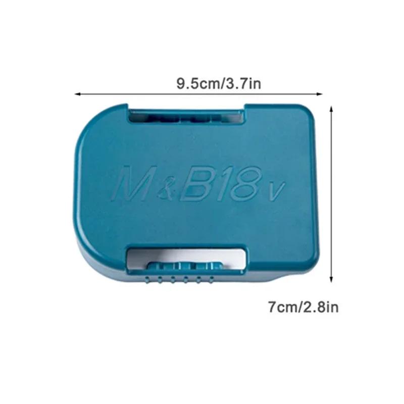 Battery bracket storage rack suitable for Makita Bosch 18V/14.4V battery universal bracket wall-mounted with screws