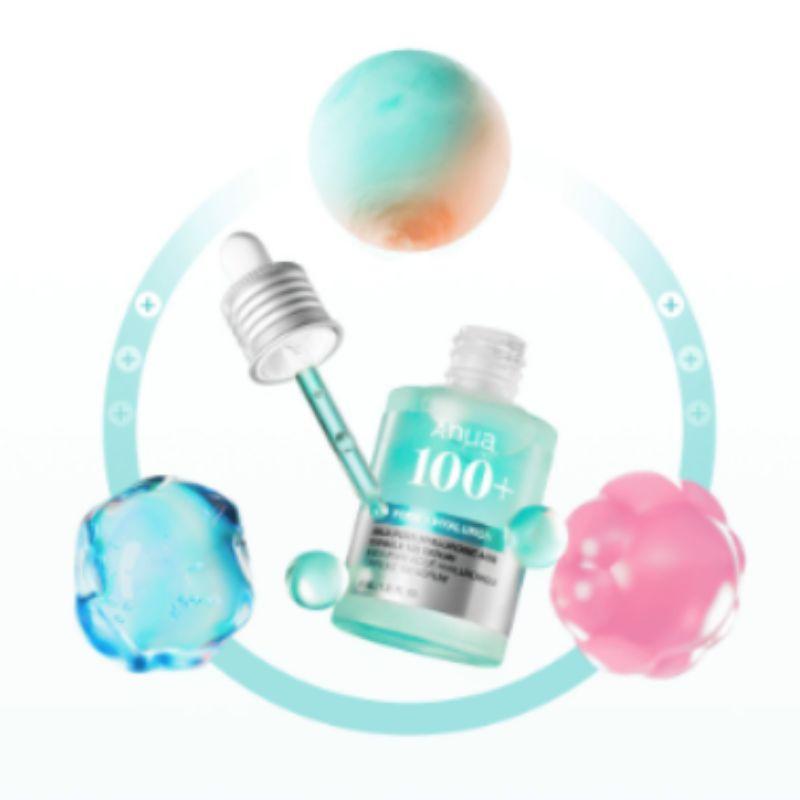 Anua PDRN Hyaluronsäure Kapsel 100 Serum & Feuchtigkeitscreme Set (Serum 30ml + Creme 30ml)