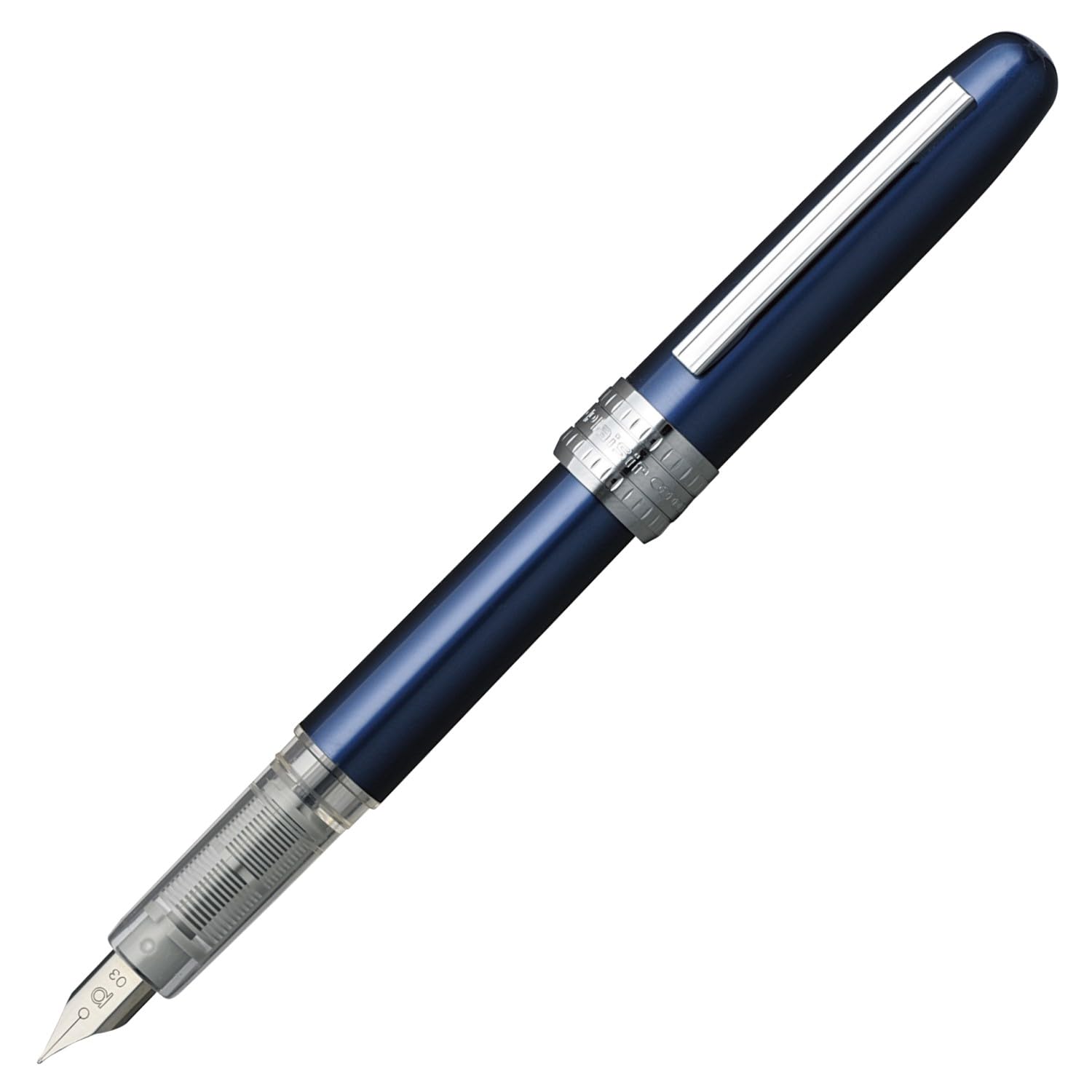 

Платиновая перьевая ручка Plaisir Fine Point Blue PGB-1000#56-2