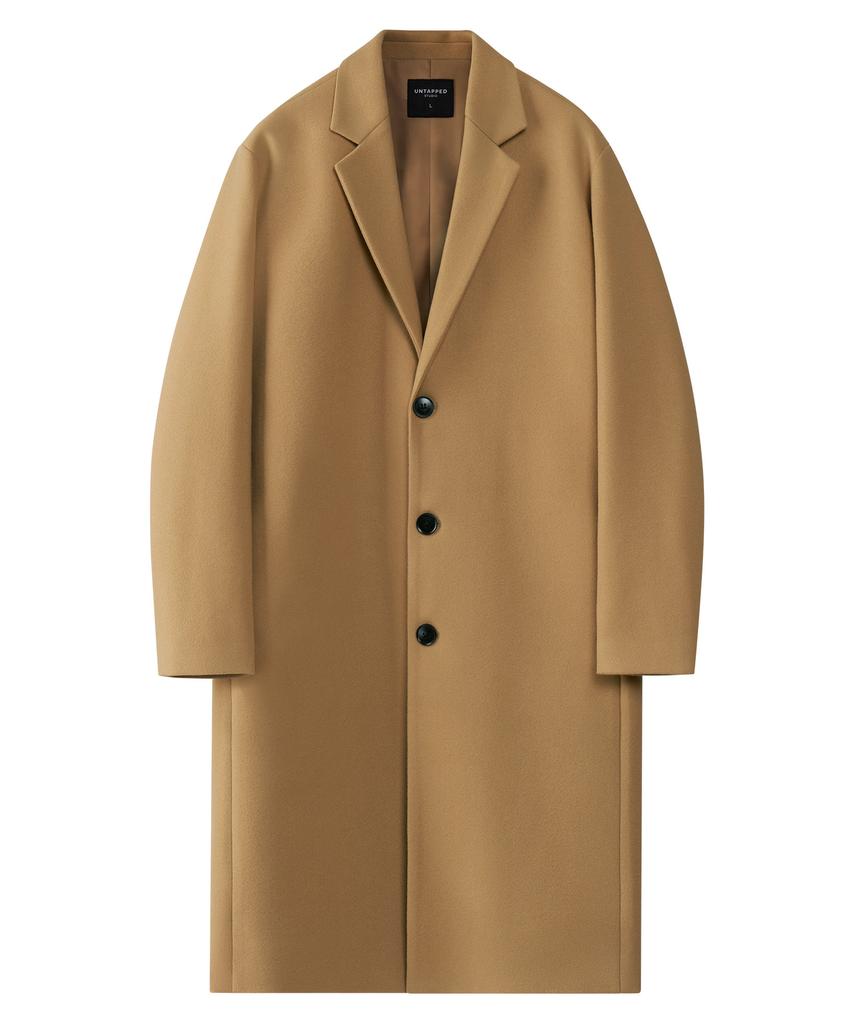 Untapped Studio Oversized Wool-Like Single Coat 4 Colors