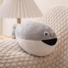 Kawaii Sea Creatures Sacabambaspis Gray Lifelike Fish Doll Plush Toy Plush Pillow Toy Sofa Cushions Decorated For Boys And Girls