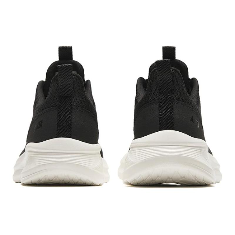 Anta Running Collection Cushioned Slip-Resistant Low-Top Running Shoes Men's Black White Sneakers 912425513-2