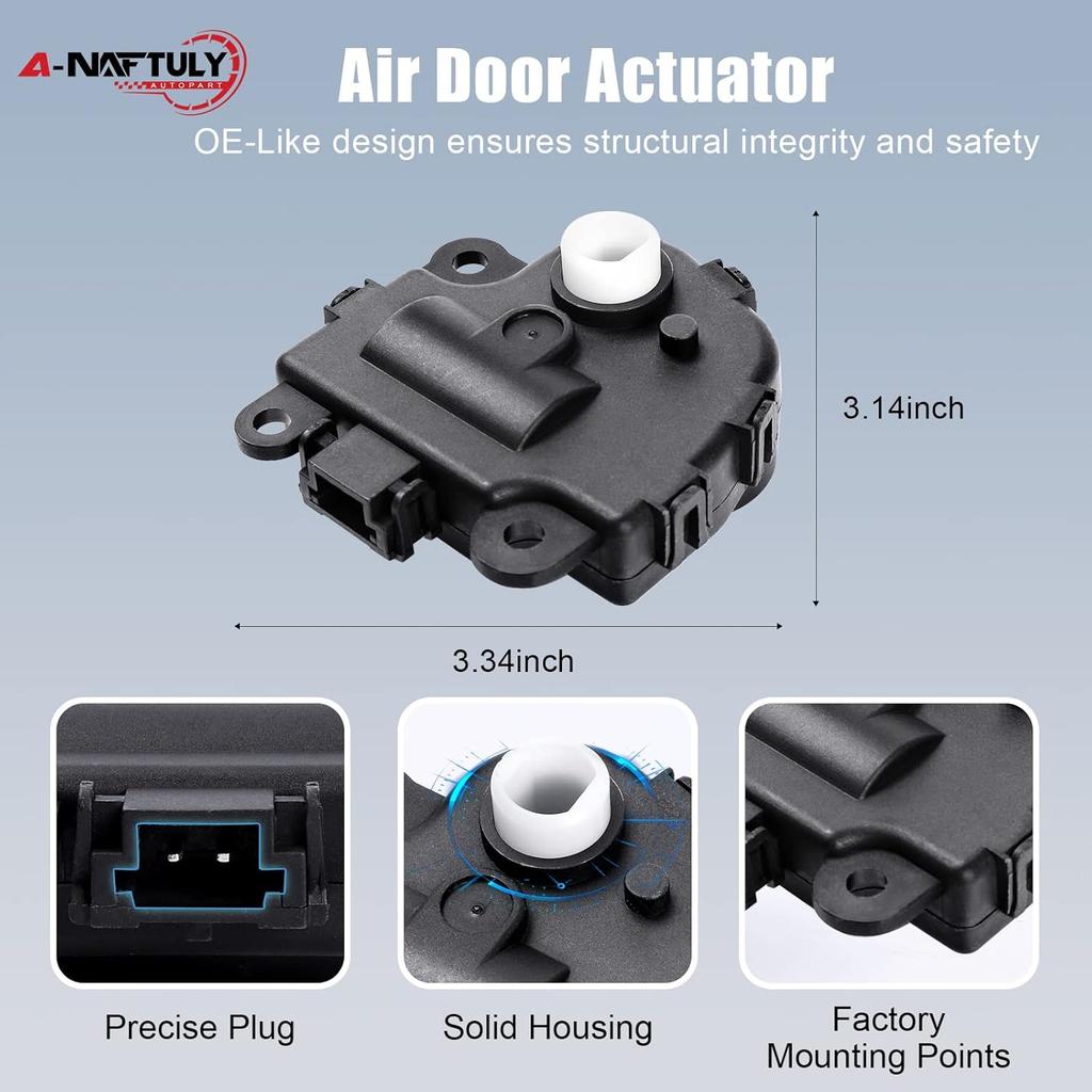 HVAC Blend Door Actuator Replacement For Chevy Impala 2004-2013 Corvette Malibu Buick Cadillac Pontiac - Heater Air Blend Door Actuator Motor,