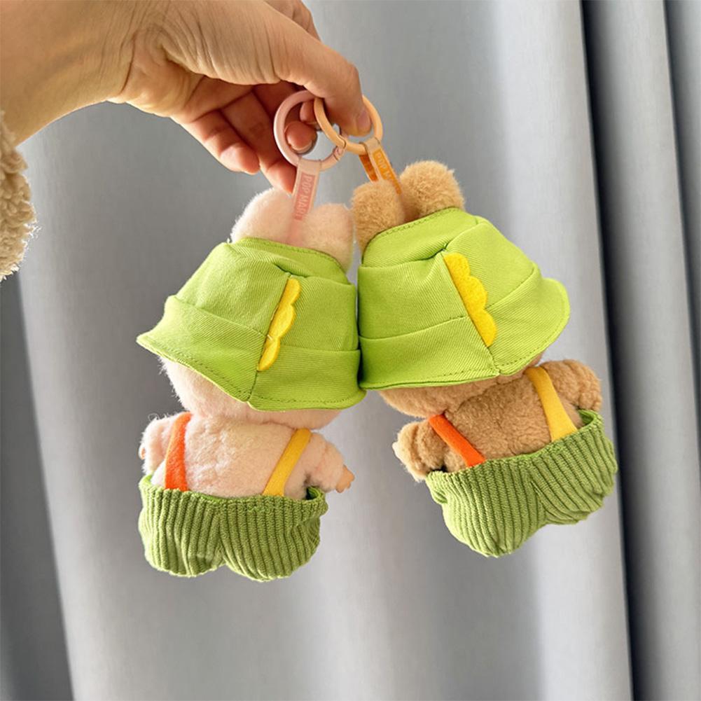 Pro 17 cm Labubu Oblečení pro panenky Módní Oblečení Mikiny Oblečení pro panenky Barevně sladěné Mikiny Panenky Doplňky Roztomilé dekorace Malé utěrky