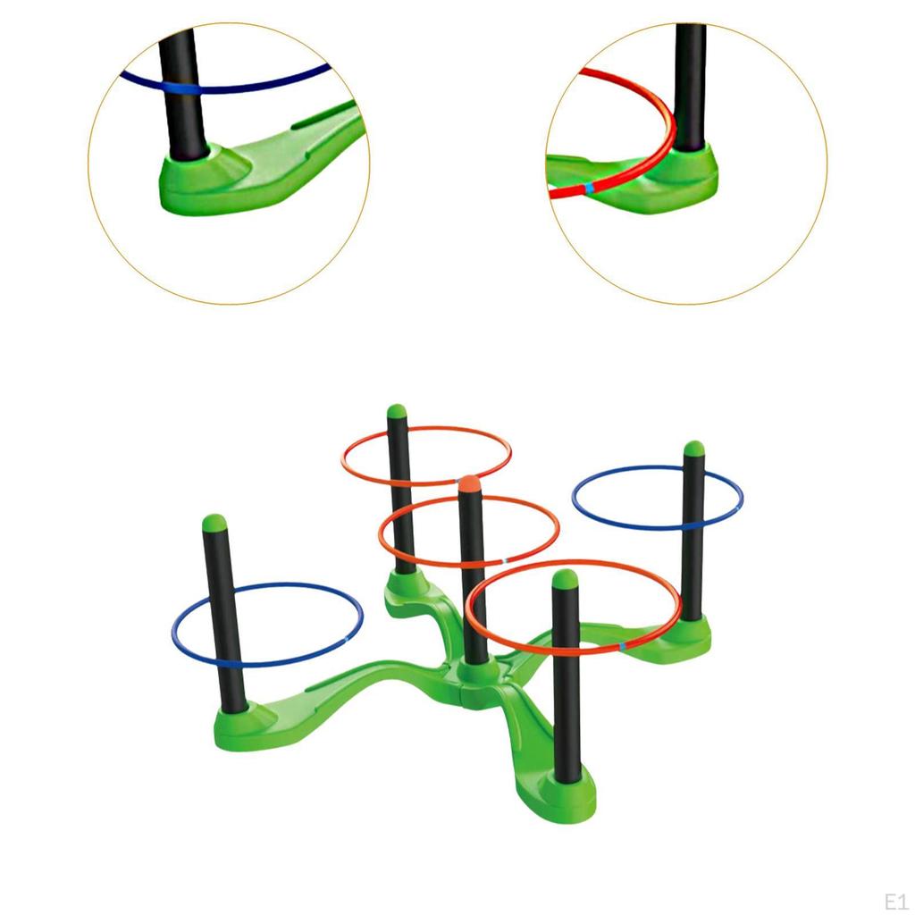 Ring Tossing Game Throwing Rings Set Carnival Games Gift Outdoor Toss