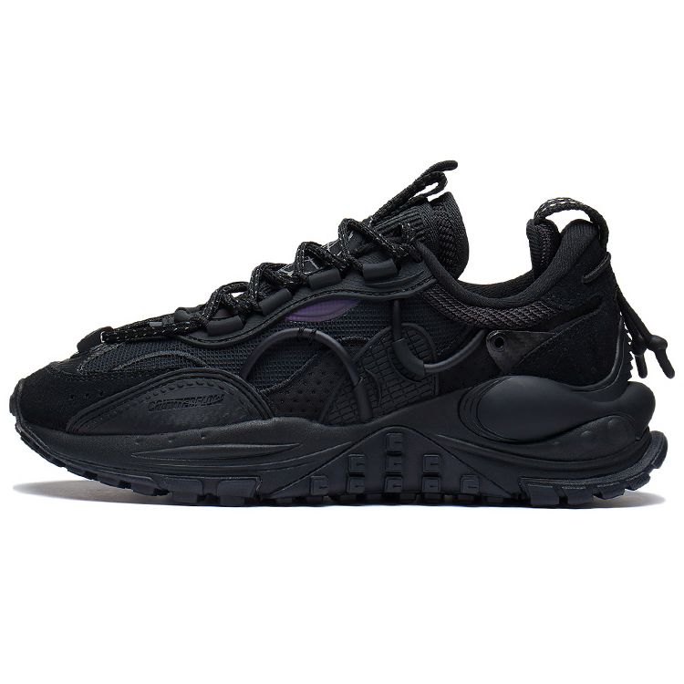 Li-Ning CF Orbit Women Low Top Sports Casual Shoes Black AGLS160-4 36