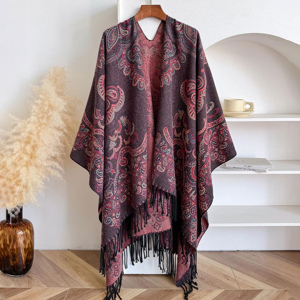 Fashion Winter Warm Thick Soft Imitation Cashmere  Jacquard Scarf Women Neckerchief Bandana Shawl Headband Bufanda