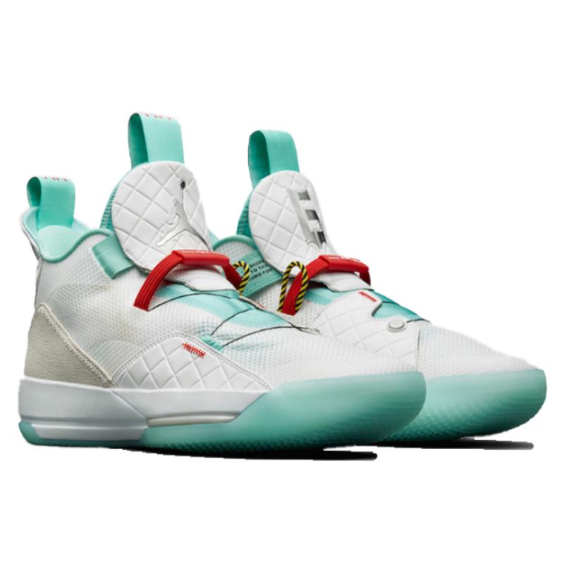 Air Jordan 33 Guo Ailun Pe 'White Green' Jordan AQ8830-101