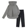 Monilo Smart Rash Hoodie and Straight Pants Cool To the UV Protection of or UPF and X Guard, Half-Zip Set, Touch, 99.9% More, 50+, Washable,