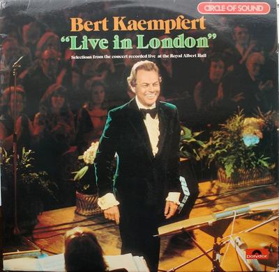 LP Record BERT KAEMPFERT - Bert Kaempfert Live In London 2310366 Polydor 1975 UK Jazz Used