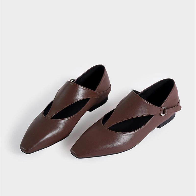 

Мода Мода Патентная кожа Пряжка ремня Мэри Джейн Женские балетки Удобные Мягкие подошвы Лоферы для ходьбы Повседневная Весенняя Ленивая обувь 40 вино красного