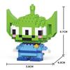 Disney Anime Princess Building Blocks Stitch Mickey Mouse mini Action toy Figures Blocks Toys Bricks Assemble Toys Kids Gifts